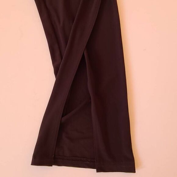 Sympli Womens Gray Brown Split Hem Stretch Pants Size 4 - Picture 7 of 12